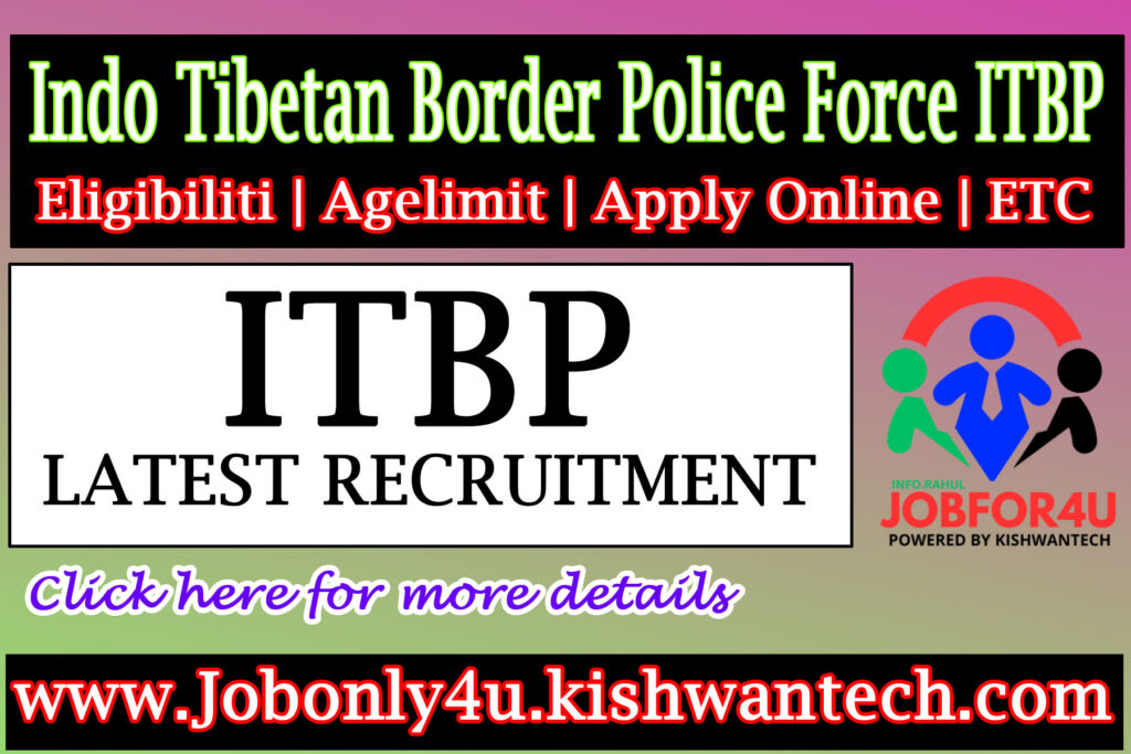 ITBP Recruitment 2024