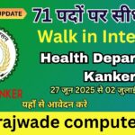 Health Department Kanker Recruitment 2025