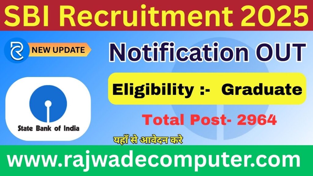 State Bank Of India Recruitment 2025